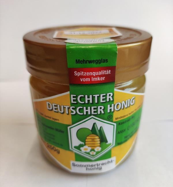 Produktfoto zu Honig, Frühtracht 250g