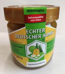 Produktfoto zu Honig, Frühtracht 500g